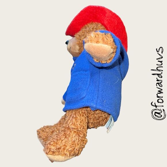 Bundle Sale 3 for $15 | Paddington Bear Plush – Red Hat, Removable Blue Jacket - Picture 4 of 8